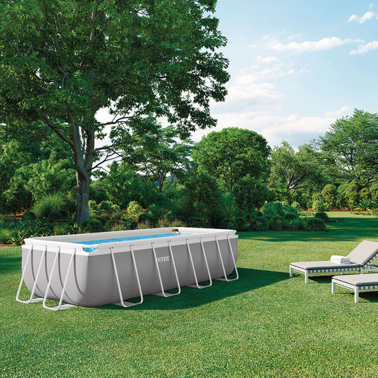 Piscine Rectangulaire 400x200x100 cm GAMME Prisme Frame 🥇