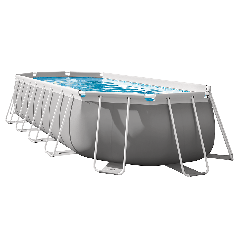 Piscine OVALE 610x305x122 Cm GAMME Prisme Frame 🥇