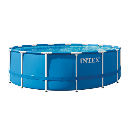 Piscine Ronde 457 x 122 cm Avec Moteur + Echelle 🥇