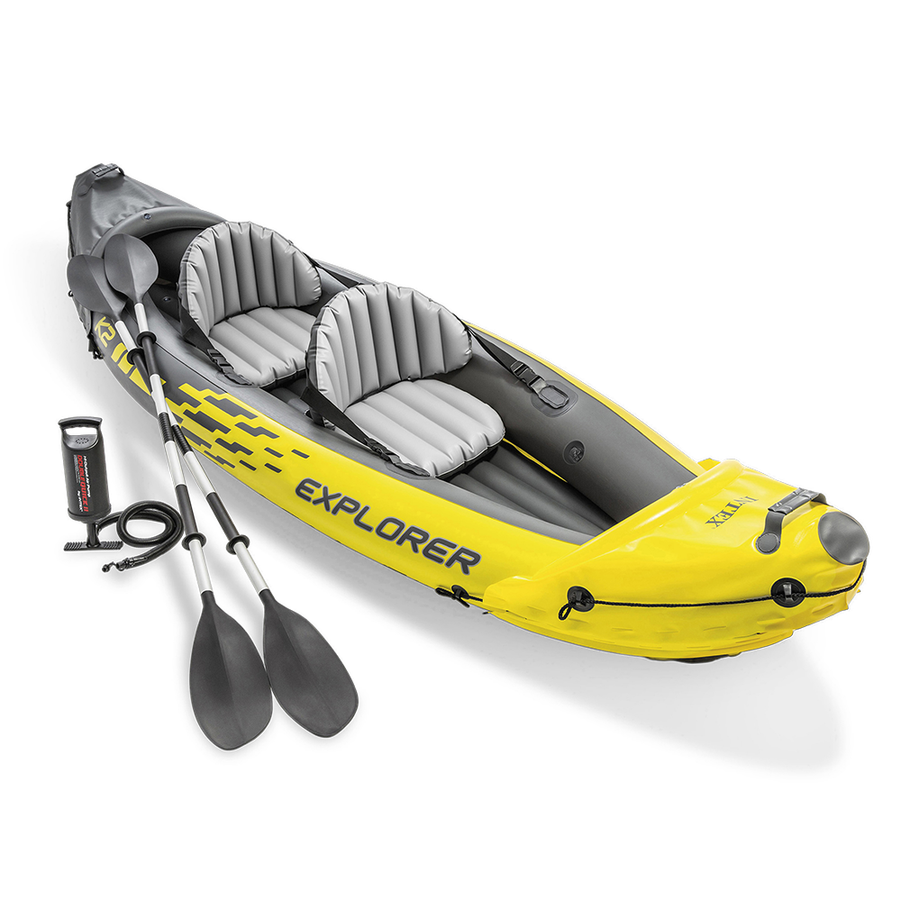 Kayak Explorer K2 | 3,12 x 0,91 x 0,51 m | pompe + 2 rames
