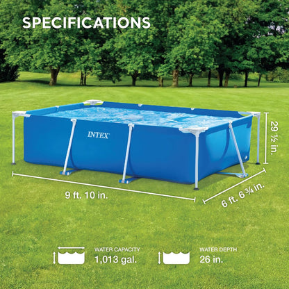 Petite Piscine rectangulaire 220x150x60 cm 🏊🏿‍♂