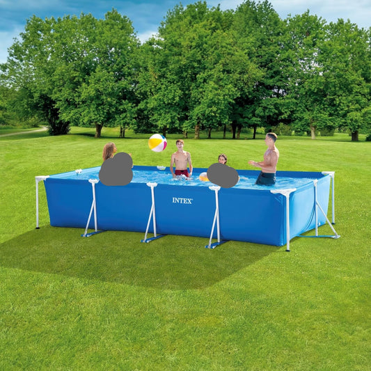 Piscine Metal Frame Rectangulaire 450x220x84 cm 💯