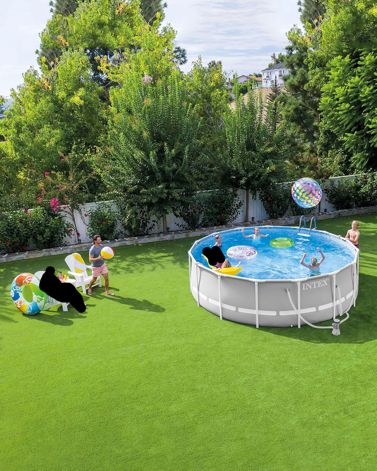 Piscine Ronde 366x76 cm GAMME Prisme Frame 🥇