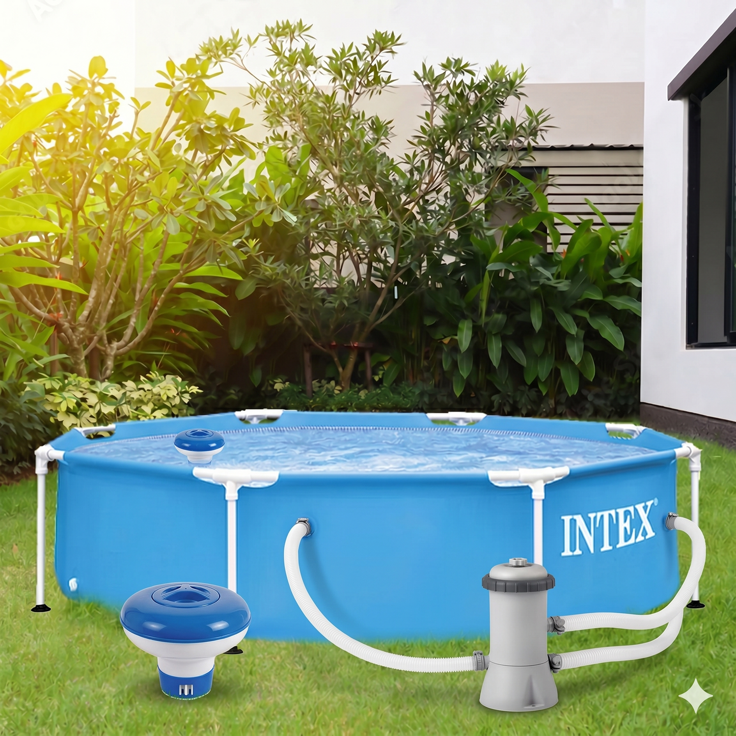 Piscine Ronde 366x76 cm 🥇